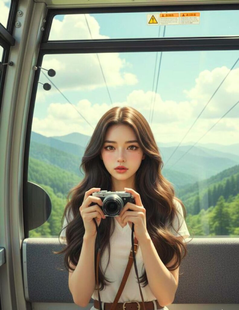 케이블카 안에서(In the cable car)