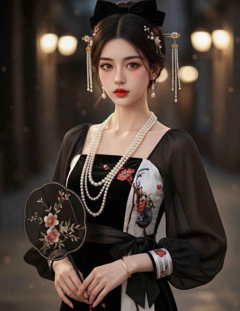 진홍의 우아함(Crimson Elegance)