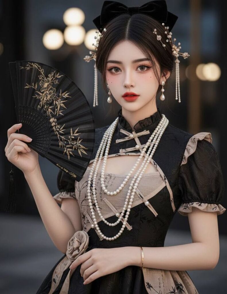 진홍의 우아함(Crimson Elegance)