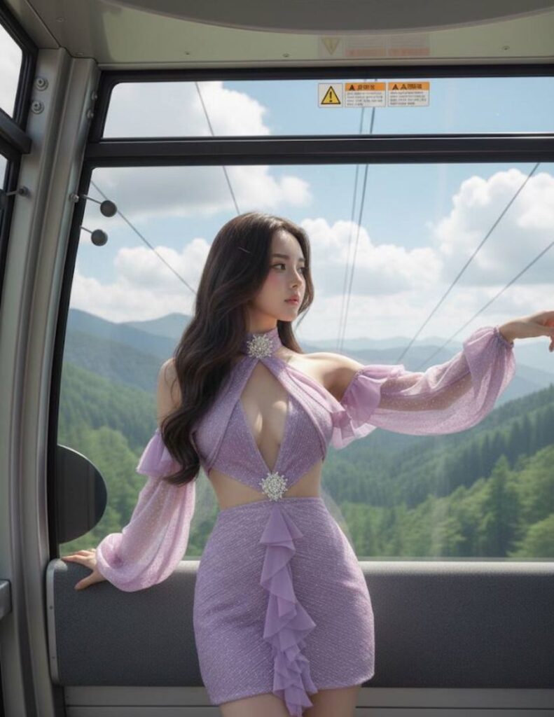 케이블카 안에서(In the cable car)