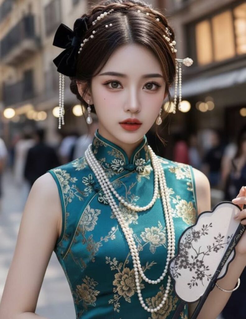 진홍의 우아함(Crimson Elegance)